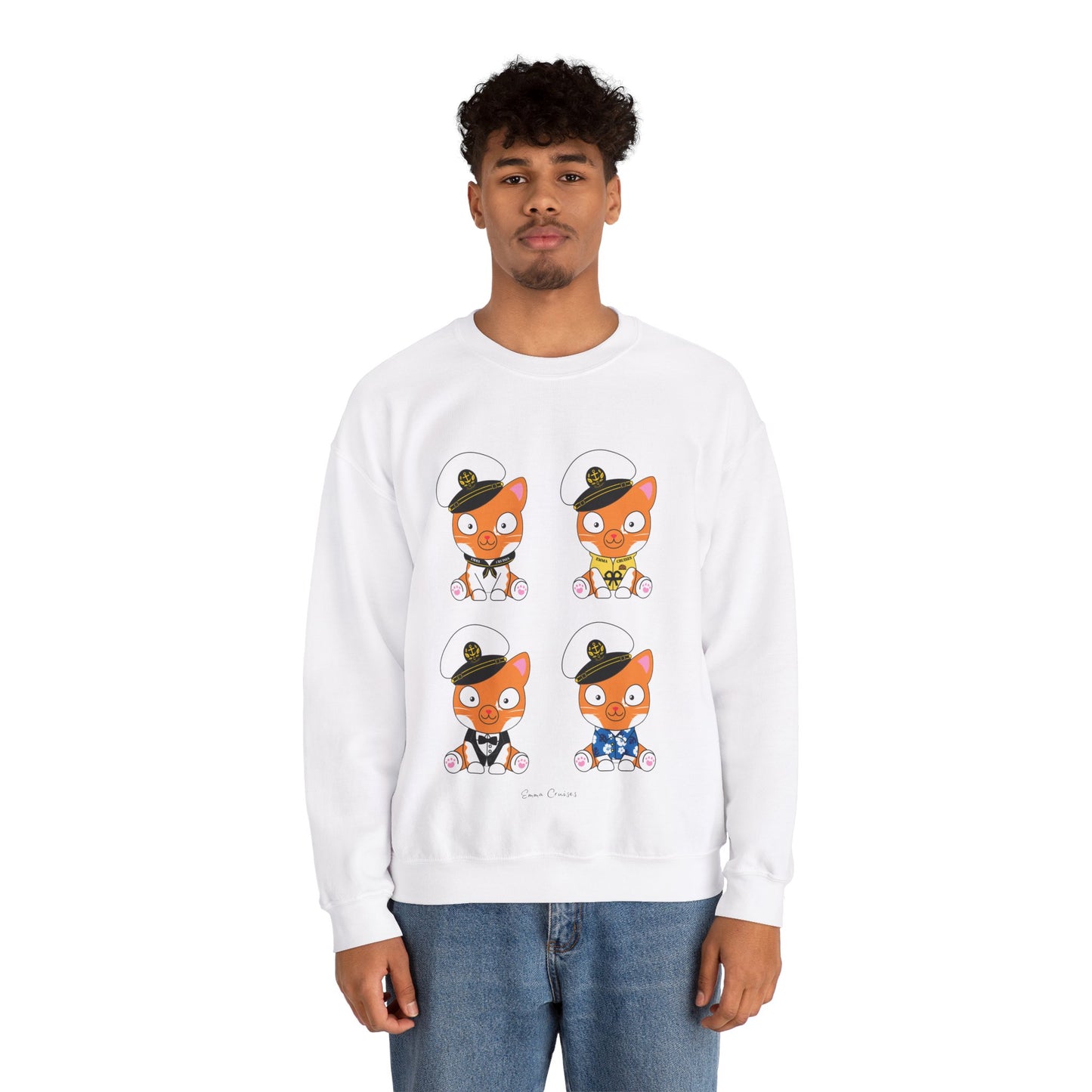 Captain Hudson v1-4 - UNISEX Crewneck Sweatshirt