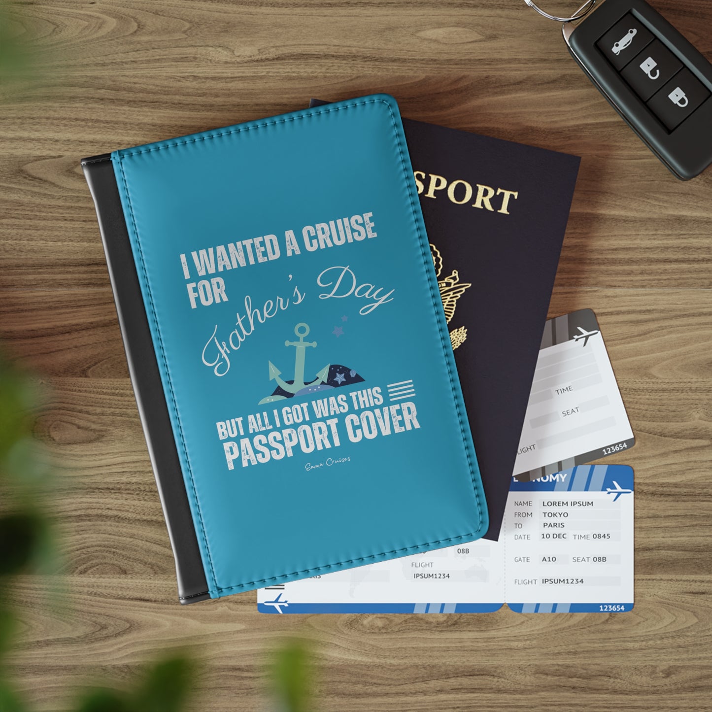 I Wanted a Cruise for Father's Day - Passport Cover