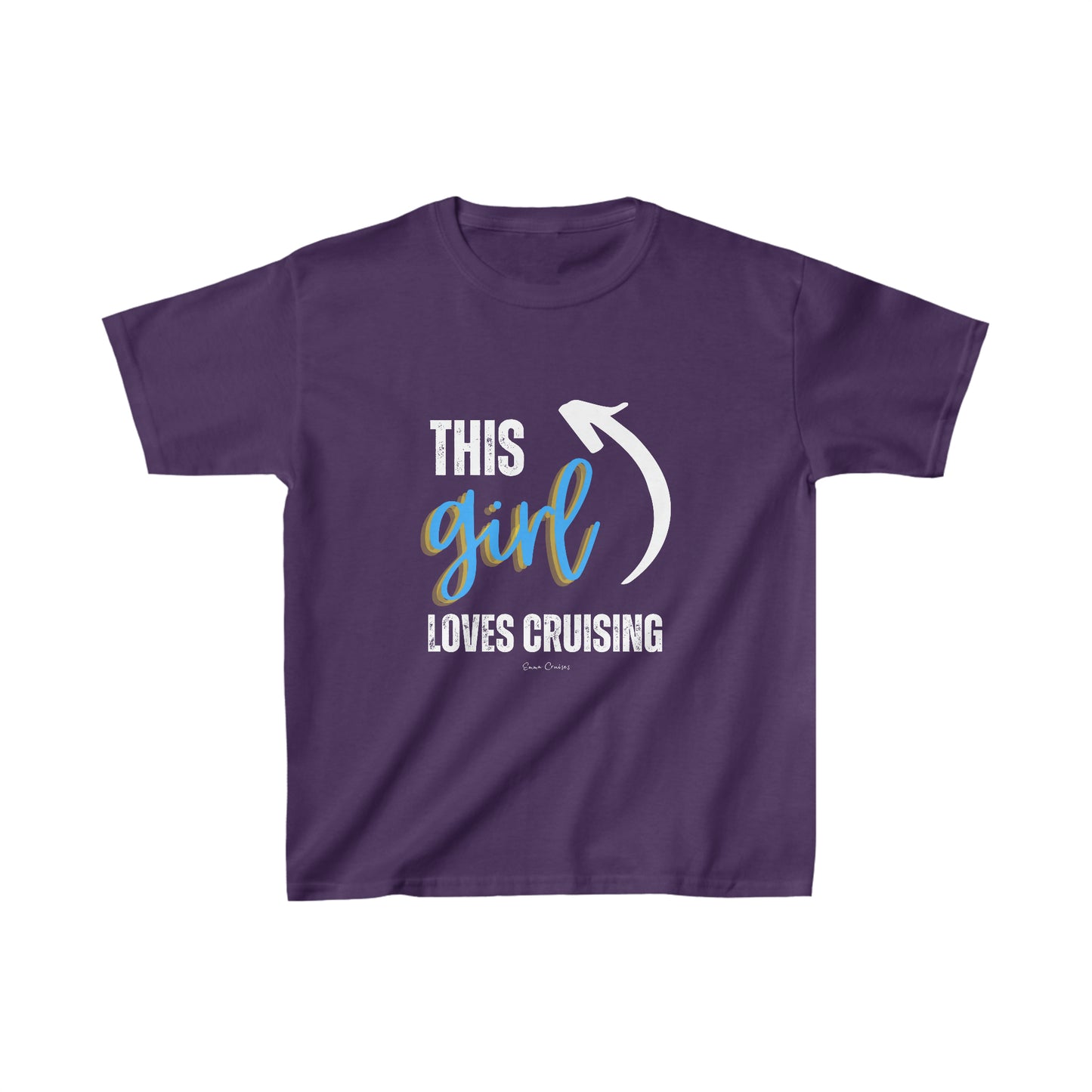 This Girl Loves Cruising - Kids UNISEX T-Shirt