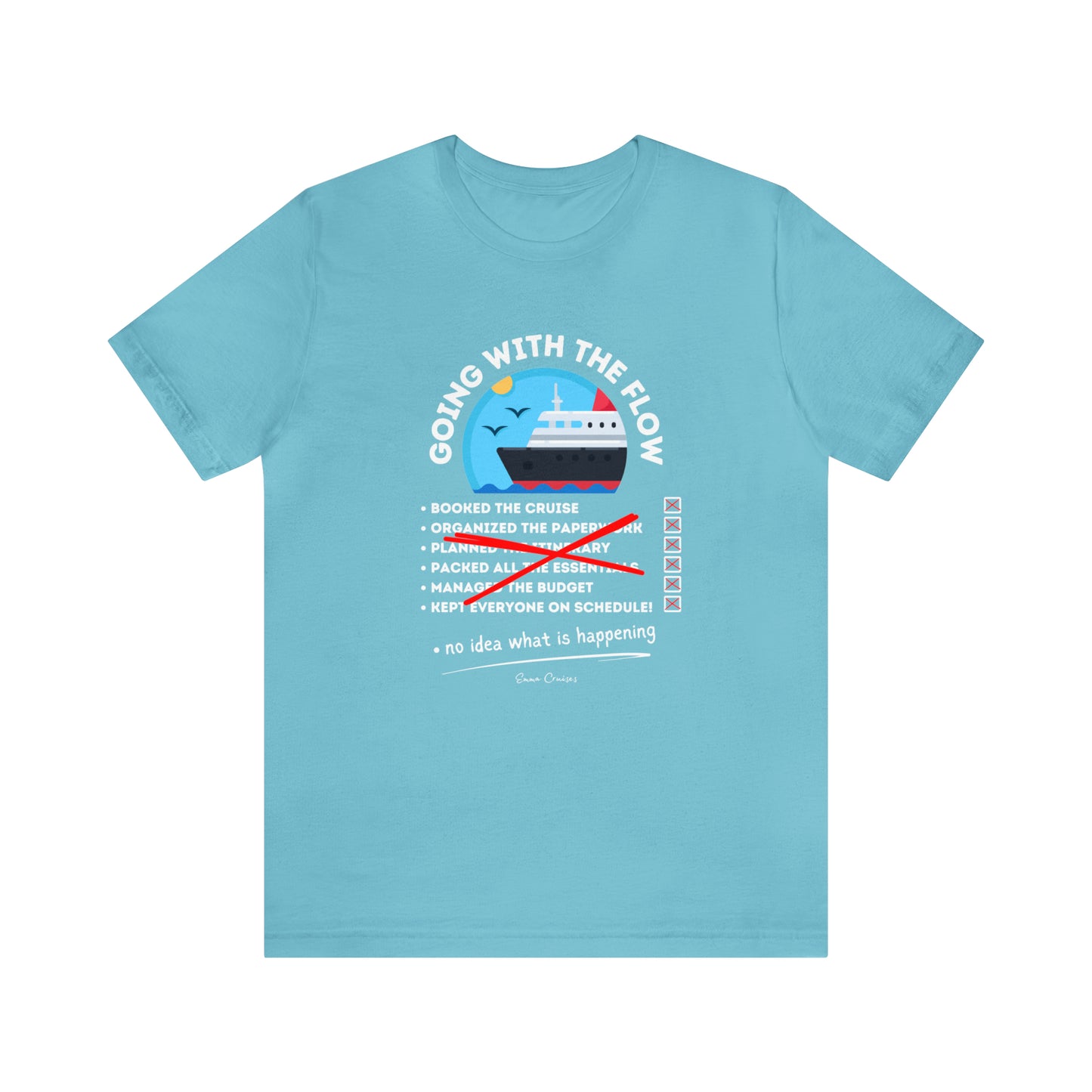 Voy con la corriente - Camiseta UNISEX