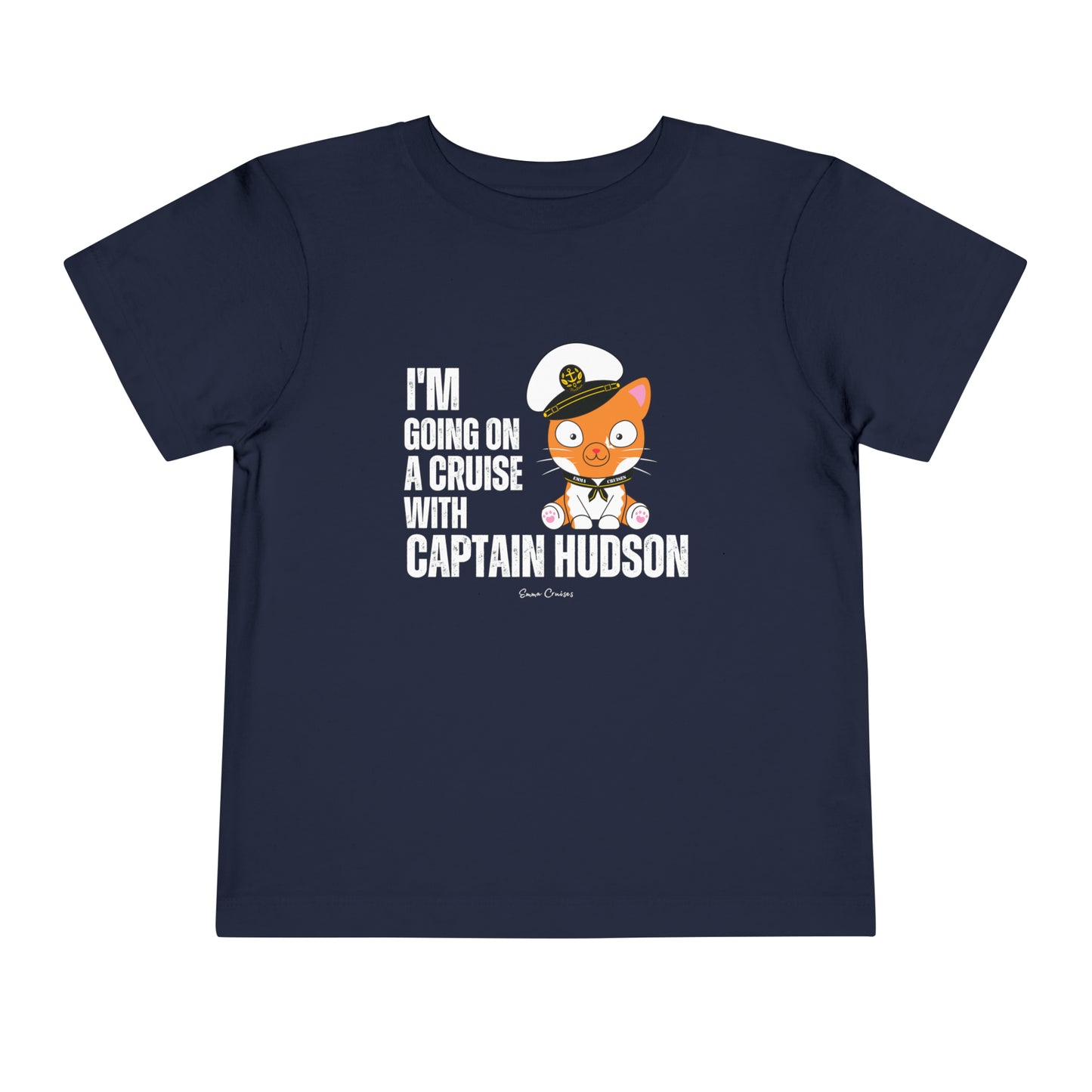 Ich gehe mit Captain Hudson auf eine Kreuzfahrt – Unisex-T-Shirt für Kleinkinder