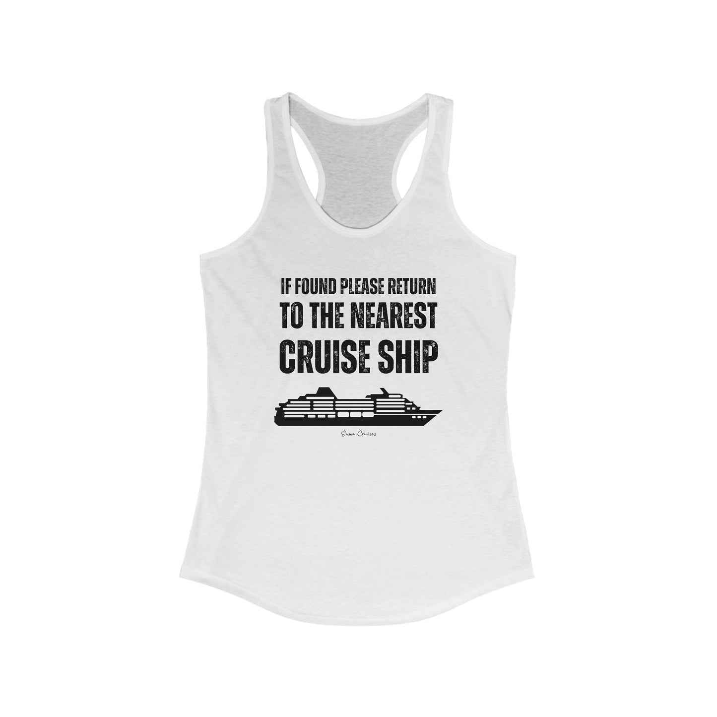 Return to Cruise Ship - Tank Top