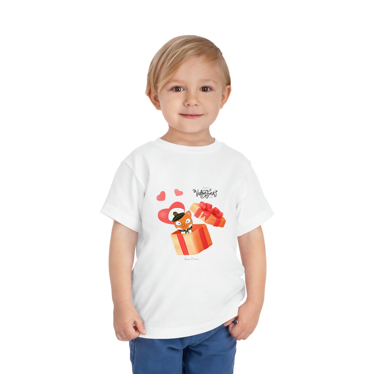 Valentine's Captain Hudson - Toddler UNISEX T-Shirt