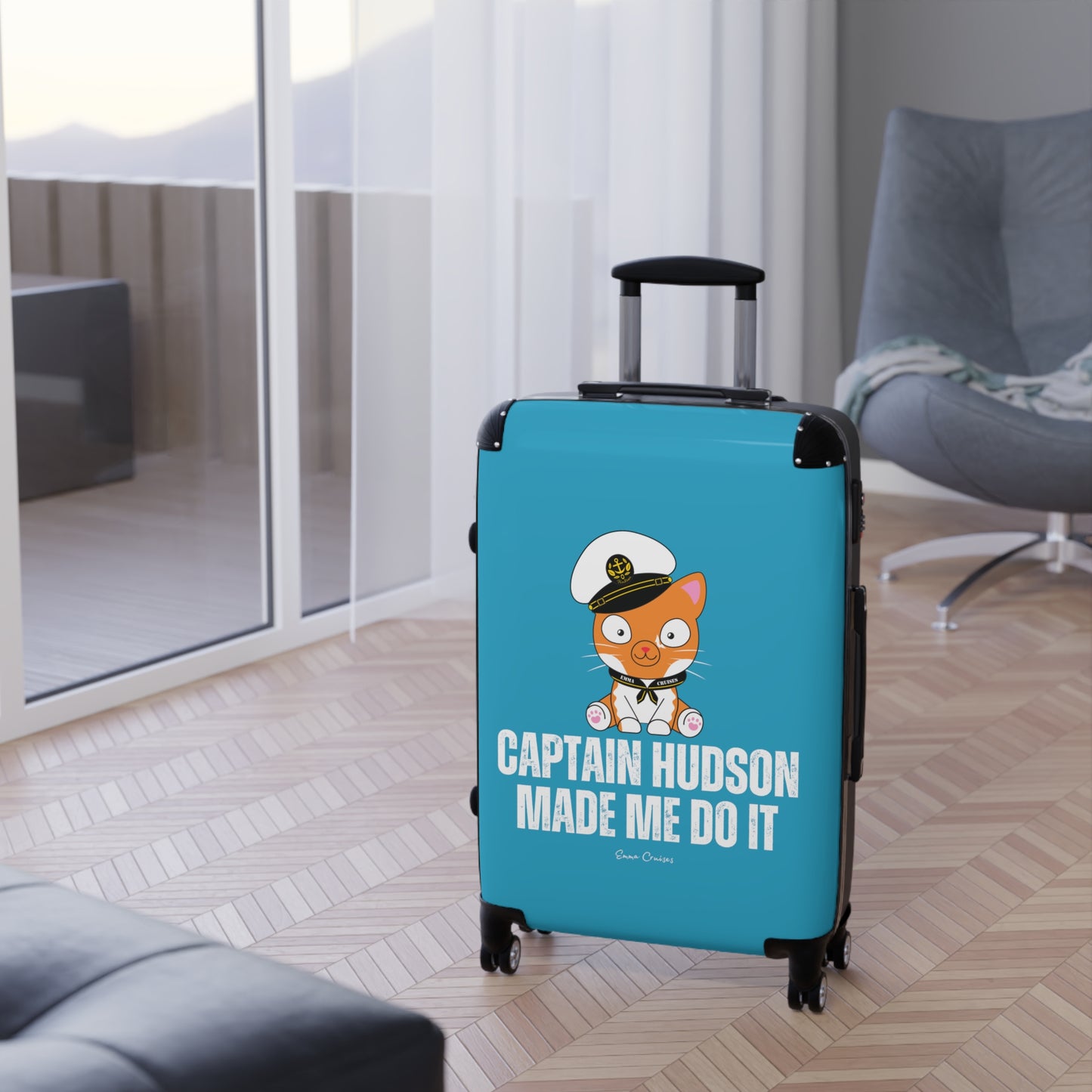 Captain Hudson Made Me Do It - Suitcase
