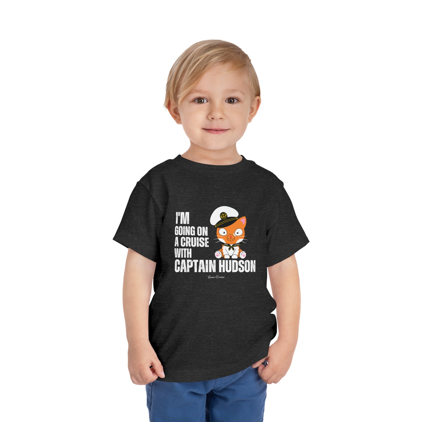 Ich gehe mit Captain Hudson auf eine Kreuzfahrt – Unisex-T-Shirt für Kleinkinder