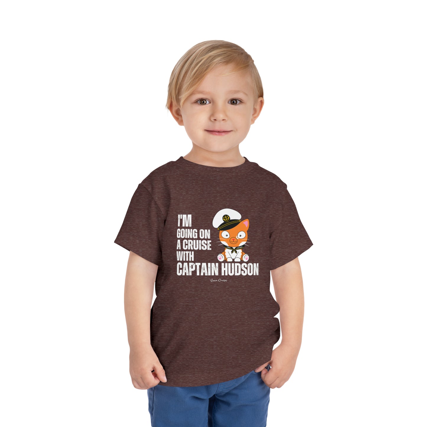 Ich gehe mit Captain Hudson auf eine Kreuzfahrt – Unisex-T-Shirt für Kleinkinder