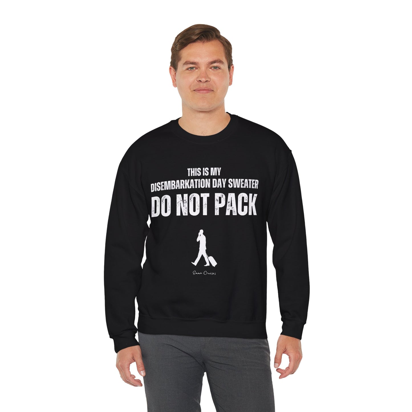 Dies ist mein Ausschiffungstag-Pullover – Unisex-Sweatshirt mit Rundhalsausschnitt
