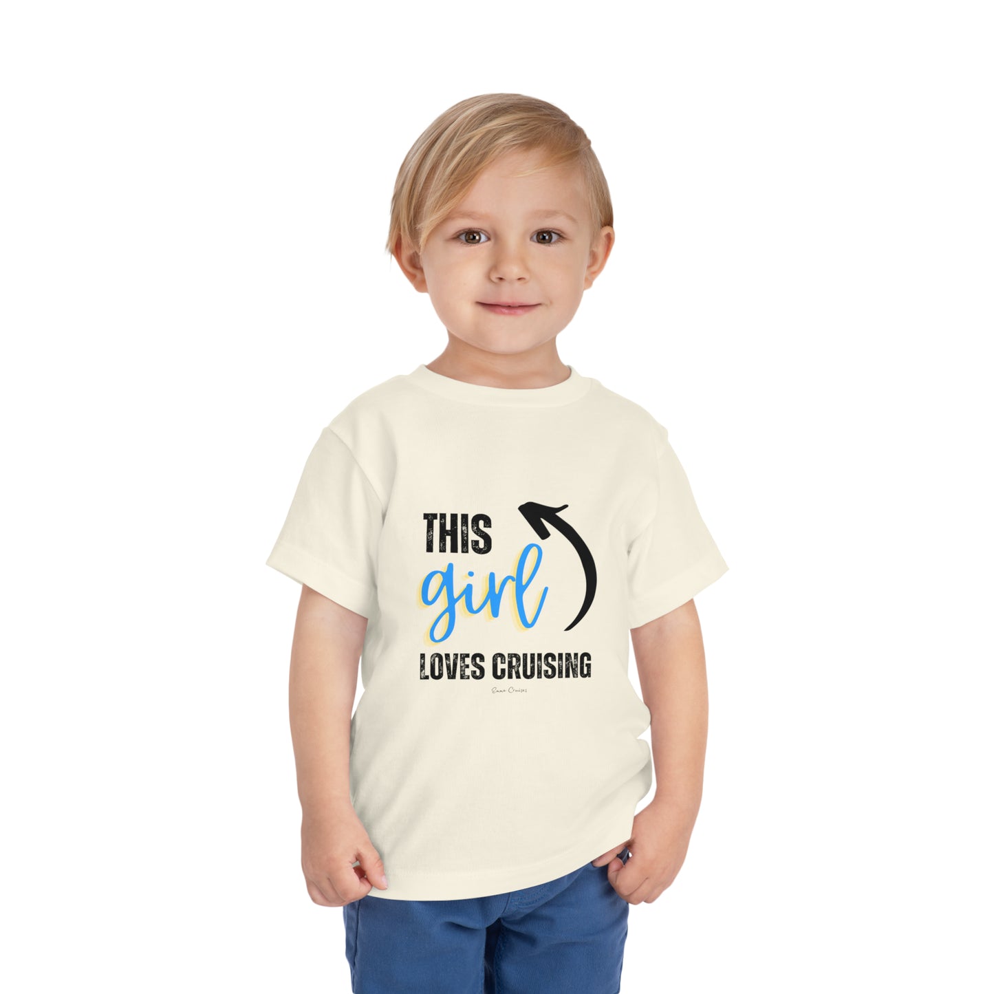 This Girl Loves Cruising - Toddler UNISEX T-Shirt