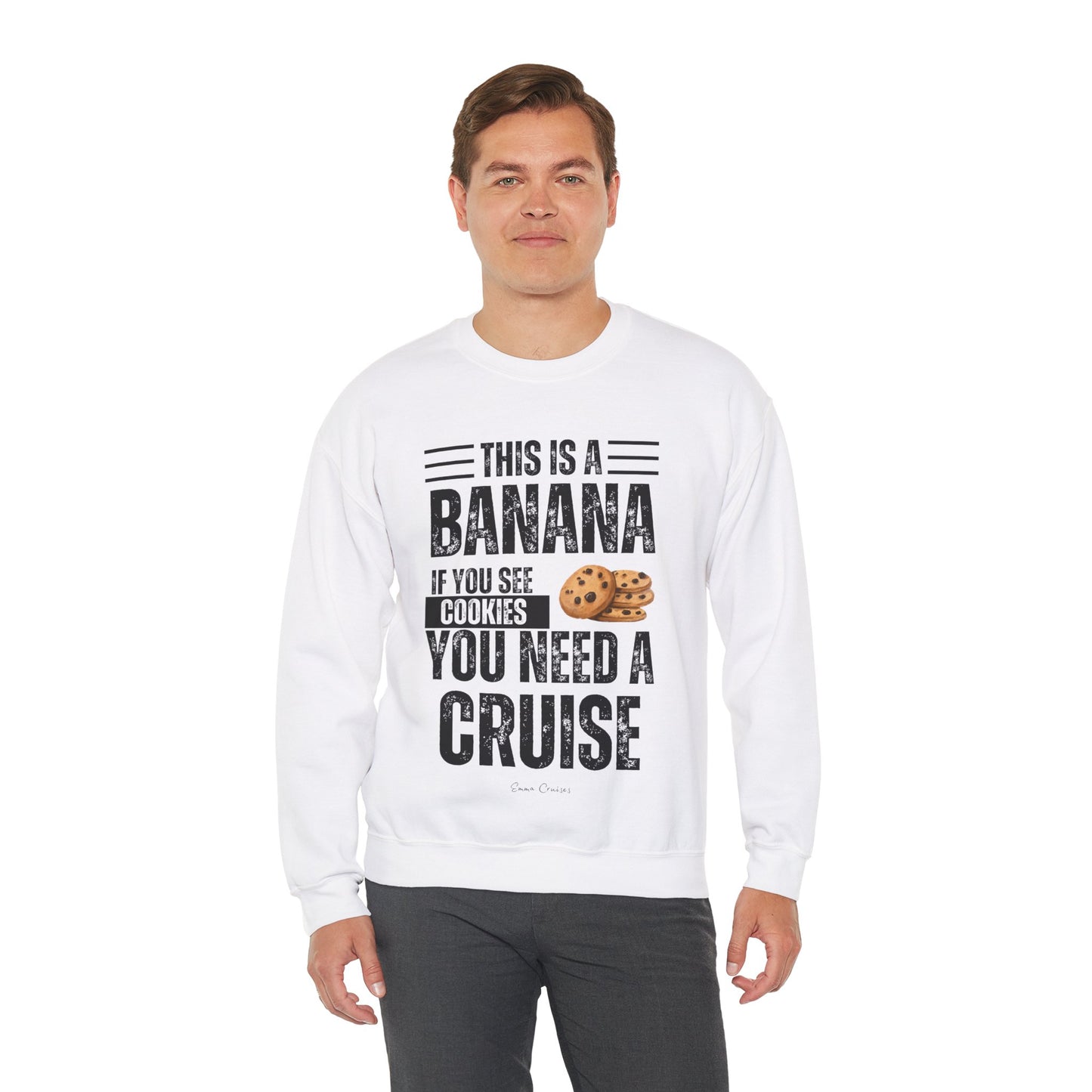 If You See a Cookie - UNISEX Crewneck Sweatshirt