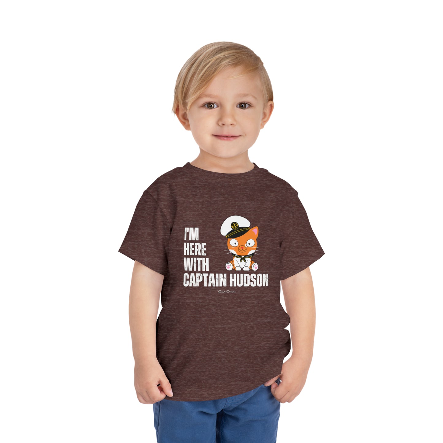 Ich bin mit Captain Hudson - Kleinkind-UNISEX-T-Shirt