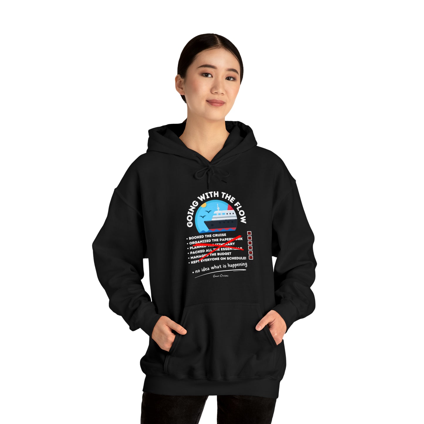 Voy con la corriente - Sudadera con capucha UNISEX