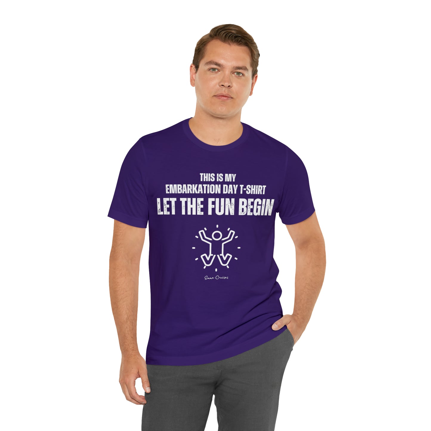 Dies ist mein Einschiffungstag-T-Shirt – Unisex-T-Shirt