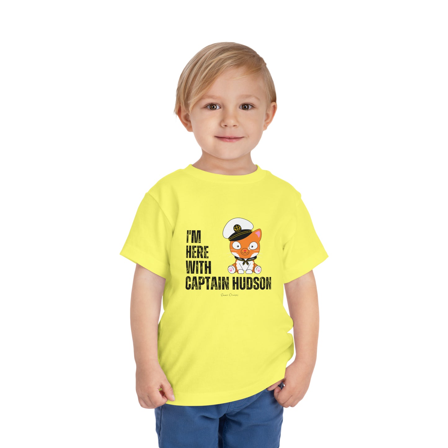 Ich bin mit Captain Hudson - Kleinkind-UNISEX-T-Shirt