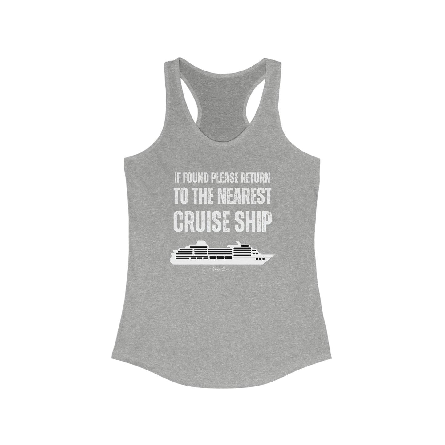 Return to Cruise Ship - Tank Top