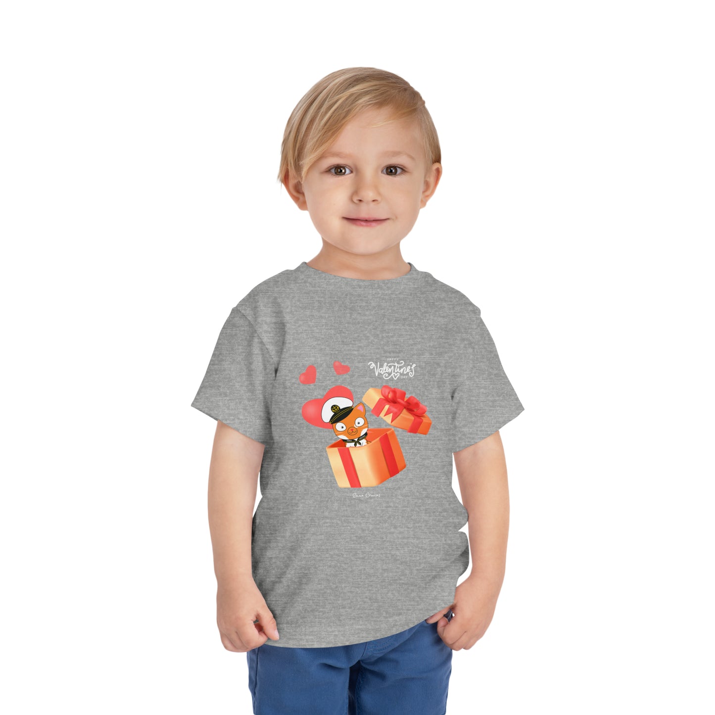 Valentine's Captain Hudson - Toddler UNISEX T-Shirt