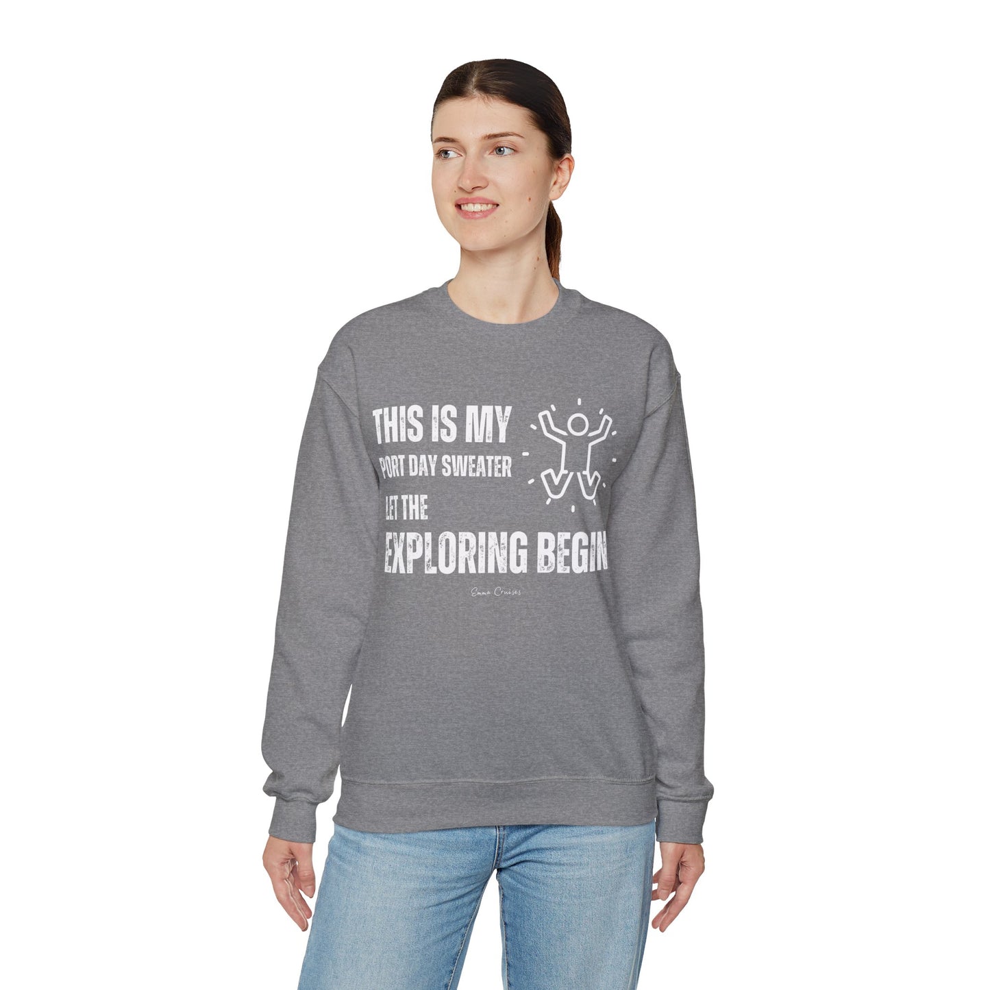 Dies ist mein Port Day Sweater - UNISEX Crewneck Sweatshirt