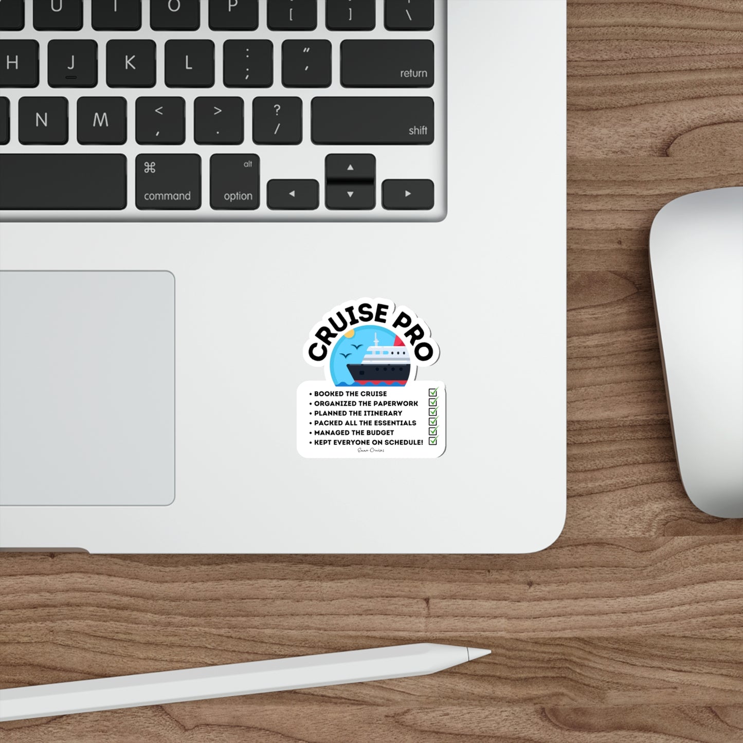I'm a Cruise Pro - Die-Cut Sticker