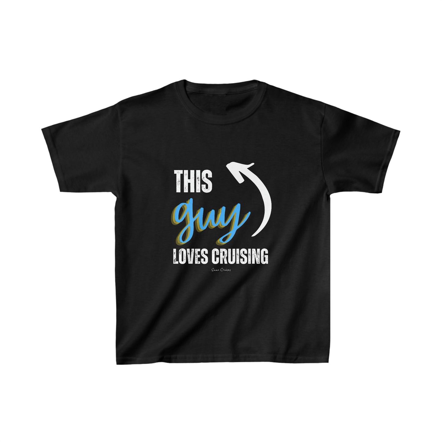 This Guy Loves Cruising - Kids UNISEX T-Shirt