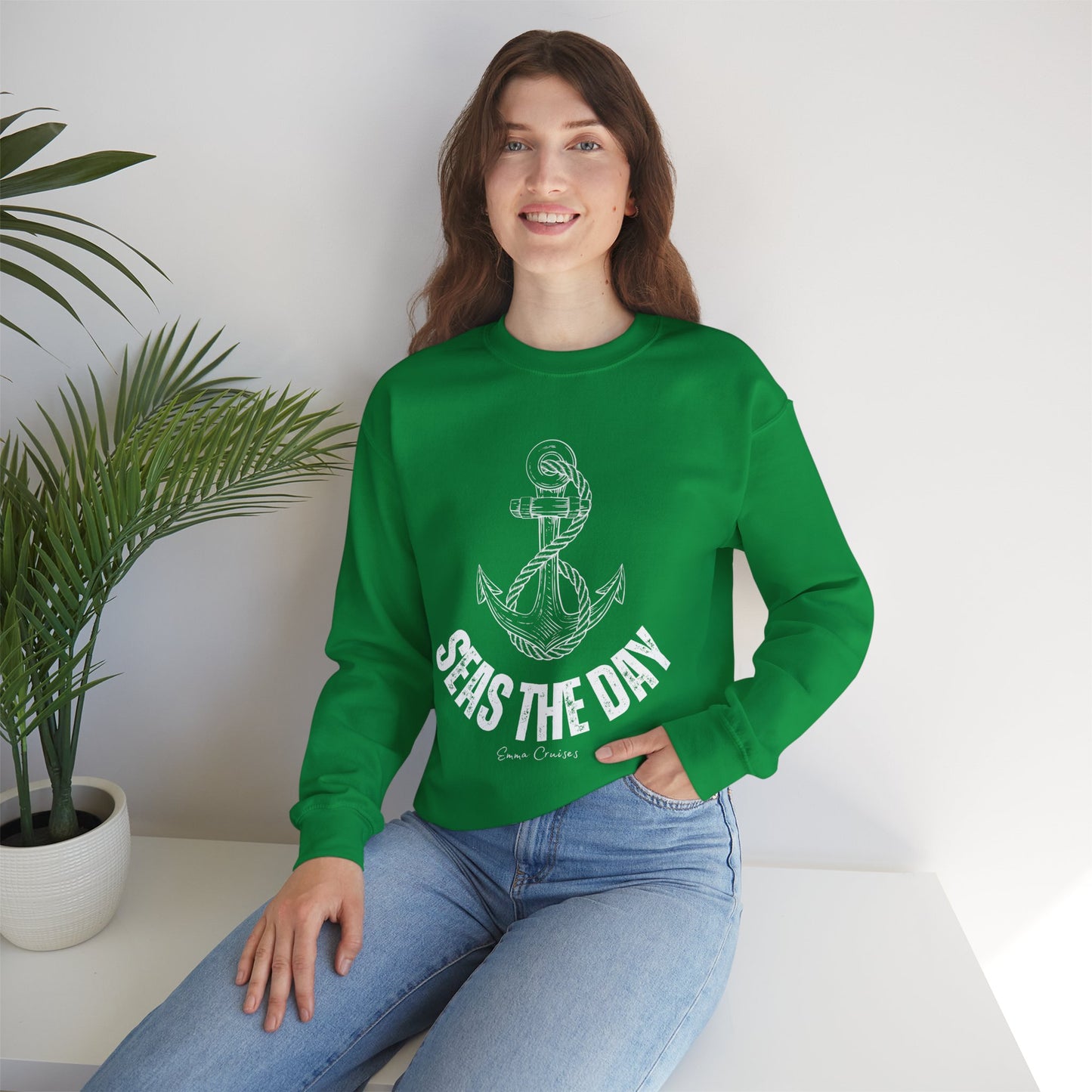 Seas the Day - UNISEX Crewneck Sweatshirt