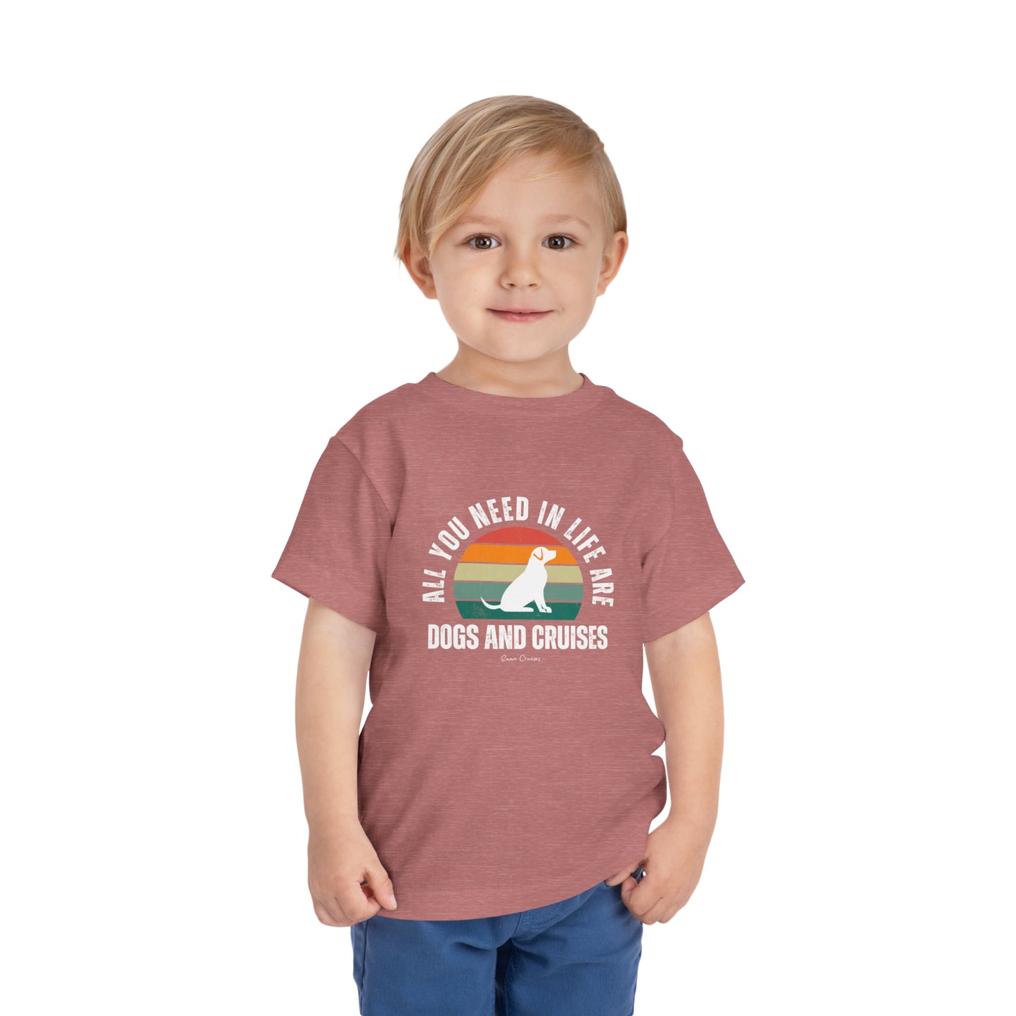 Hunde und Kreuzfahrten - Kleinkind UNISEX T-Shirt