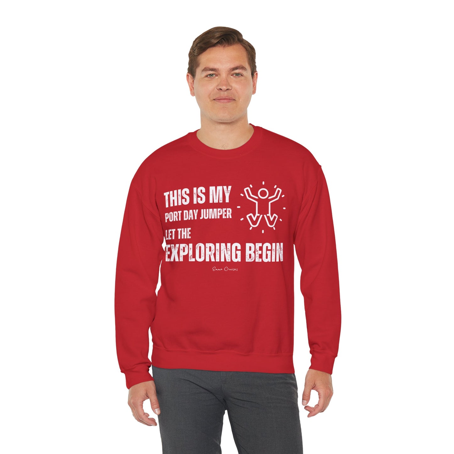 Dies ist mein Port Day Jumper – Unisex-Sweatshirt mit Rundhalsausschnitt
