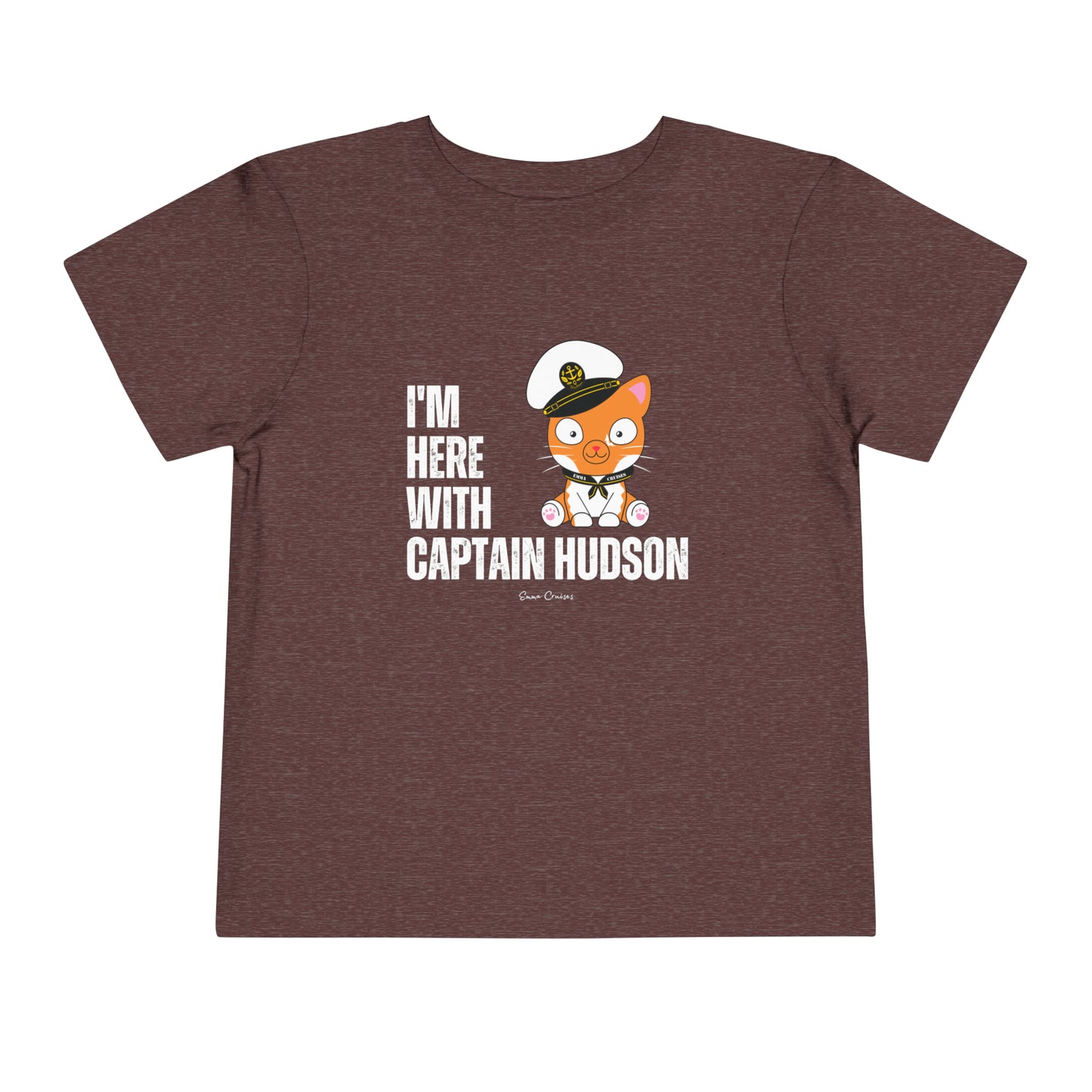 Ich bin mit Captain Hudson - Kleinkind-UNISEX-T-Shirt