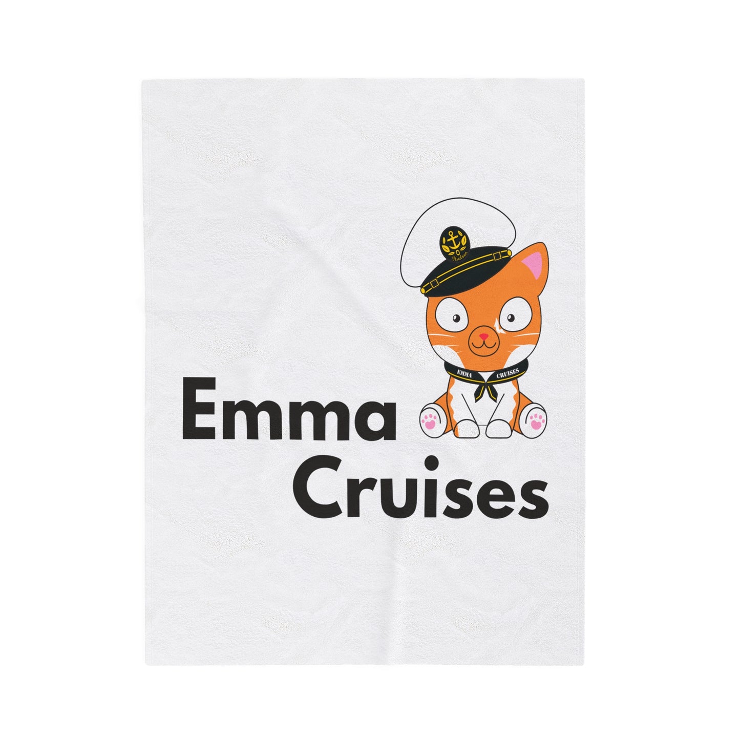 Emma Cruises - Velveteen Plush Blanket