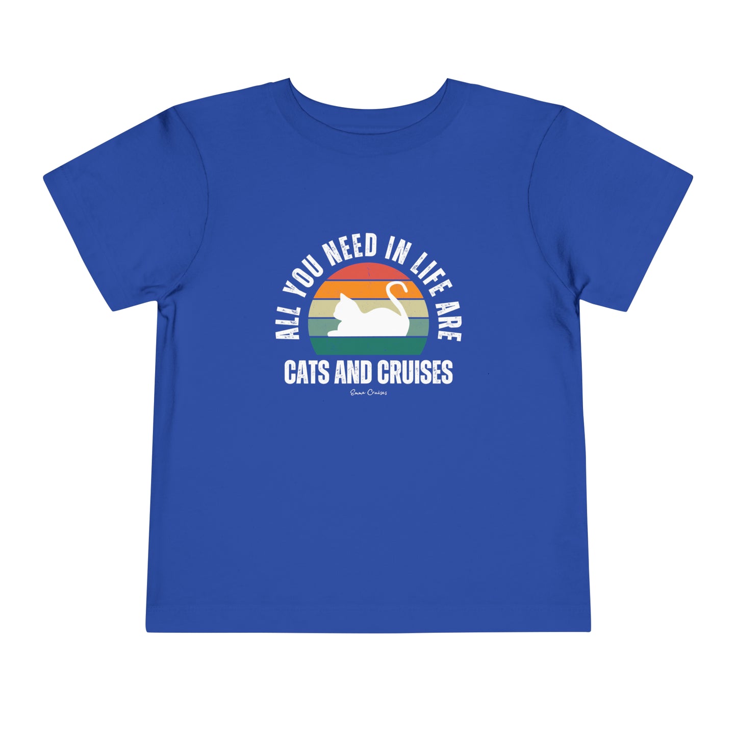 Katzen und Kreuzfahrten - Kleinkind UNISEX T-Shirt