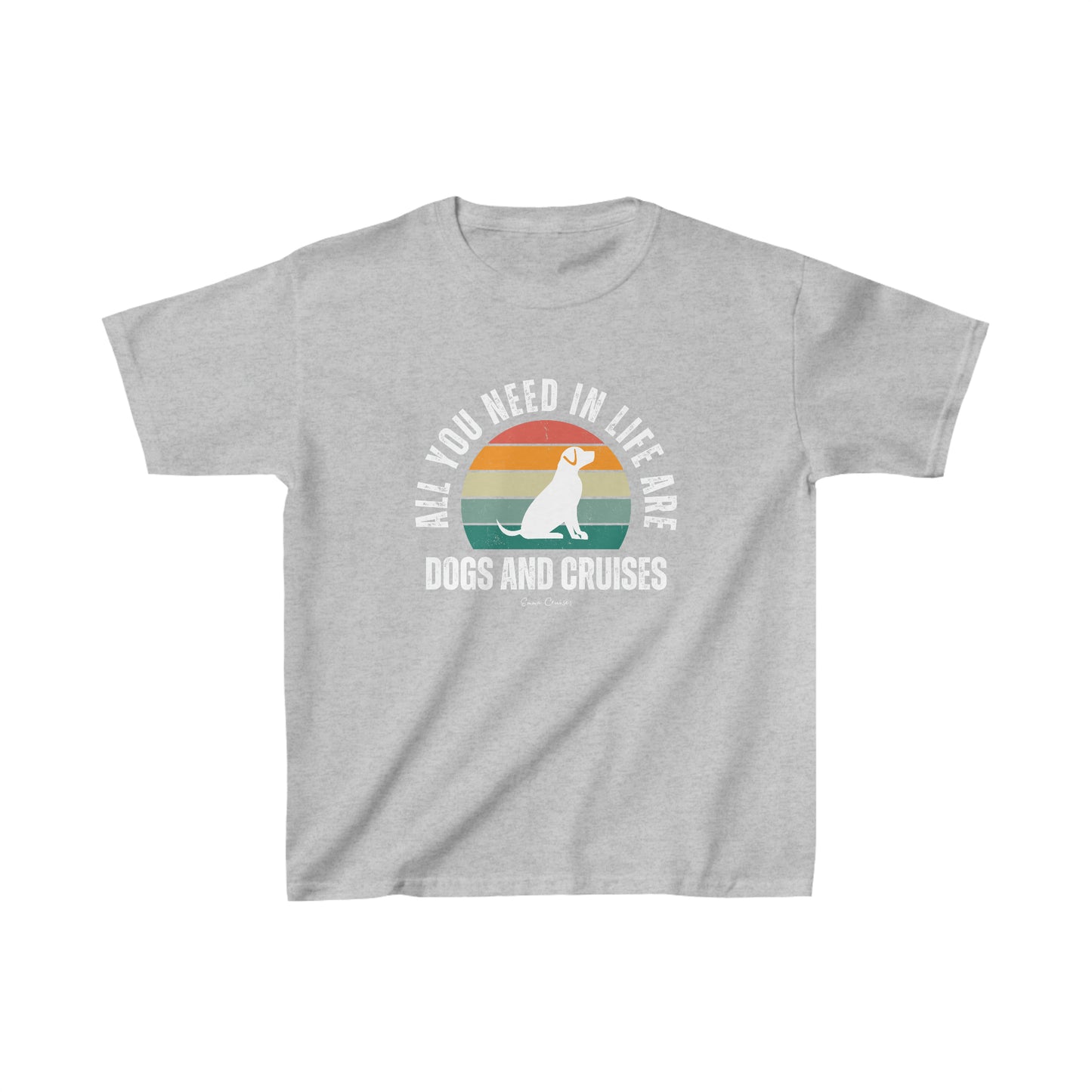 Hunde und Kreuzfahrten - Kinder UNISEX T-Shirt