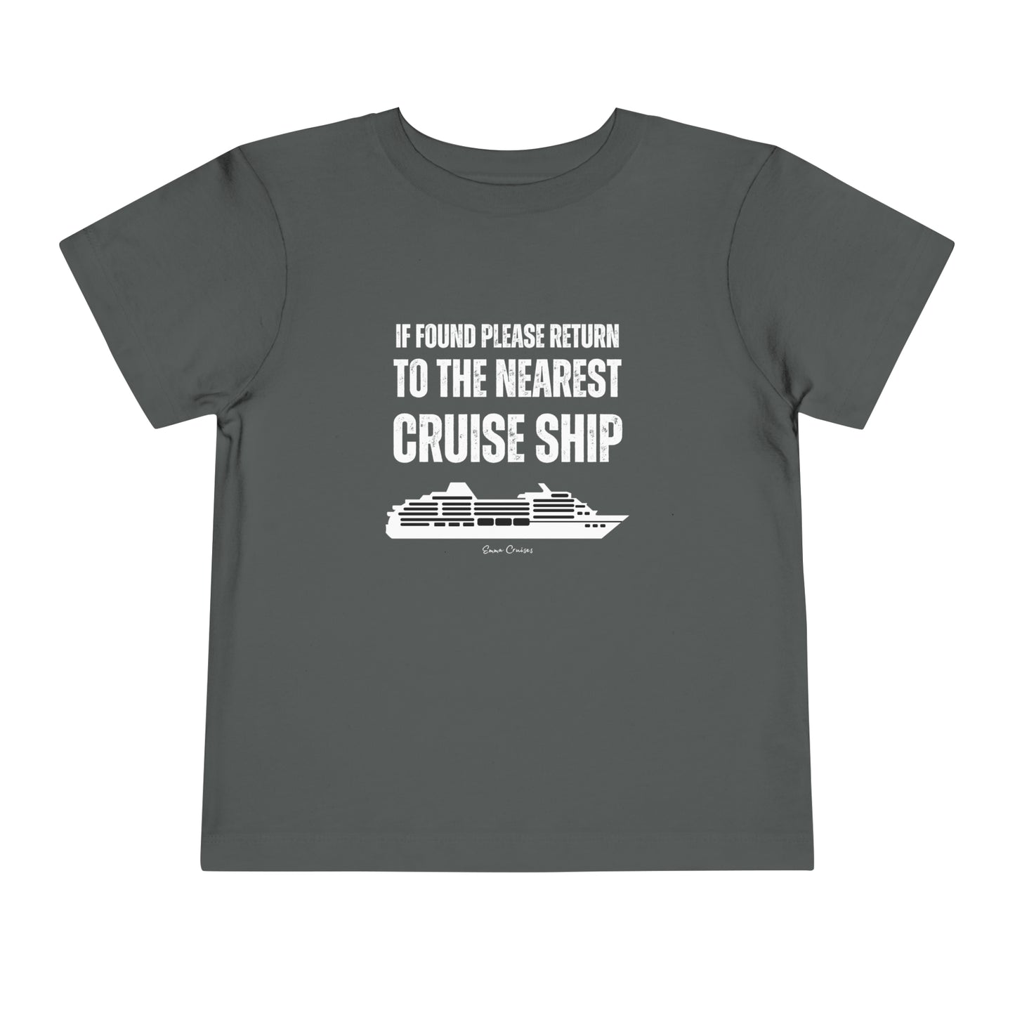 Return to Cruise Ship - Toddler UNISEX T-Shirt