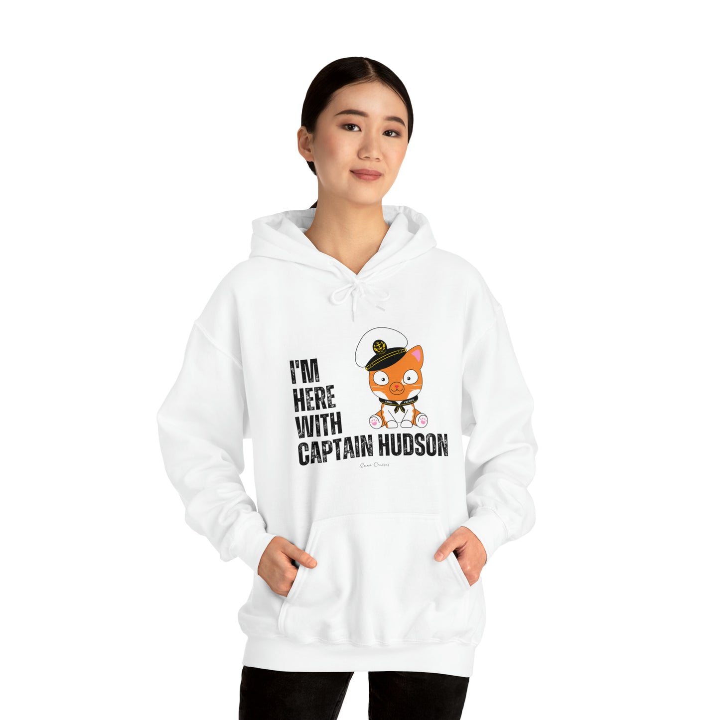 I'm With Captain Hudson - UNISEX Hoodie