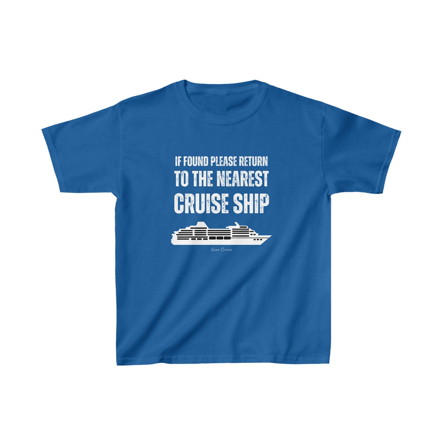 Return to Cruise Ship - Kids UNISEX T-Shirt
