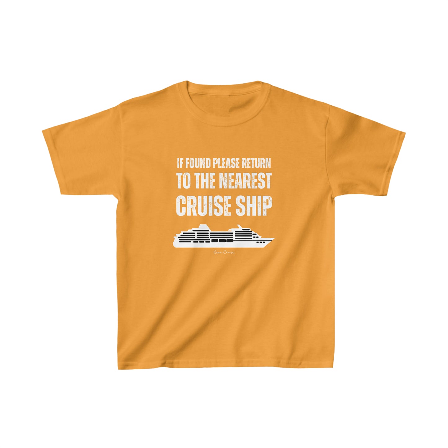 Return to Cruise Ship - Kids UNISEX T-Shirt