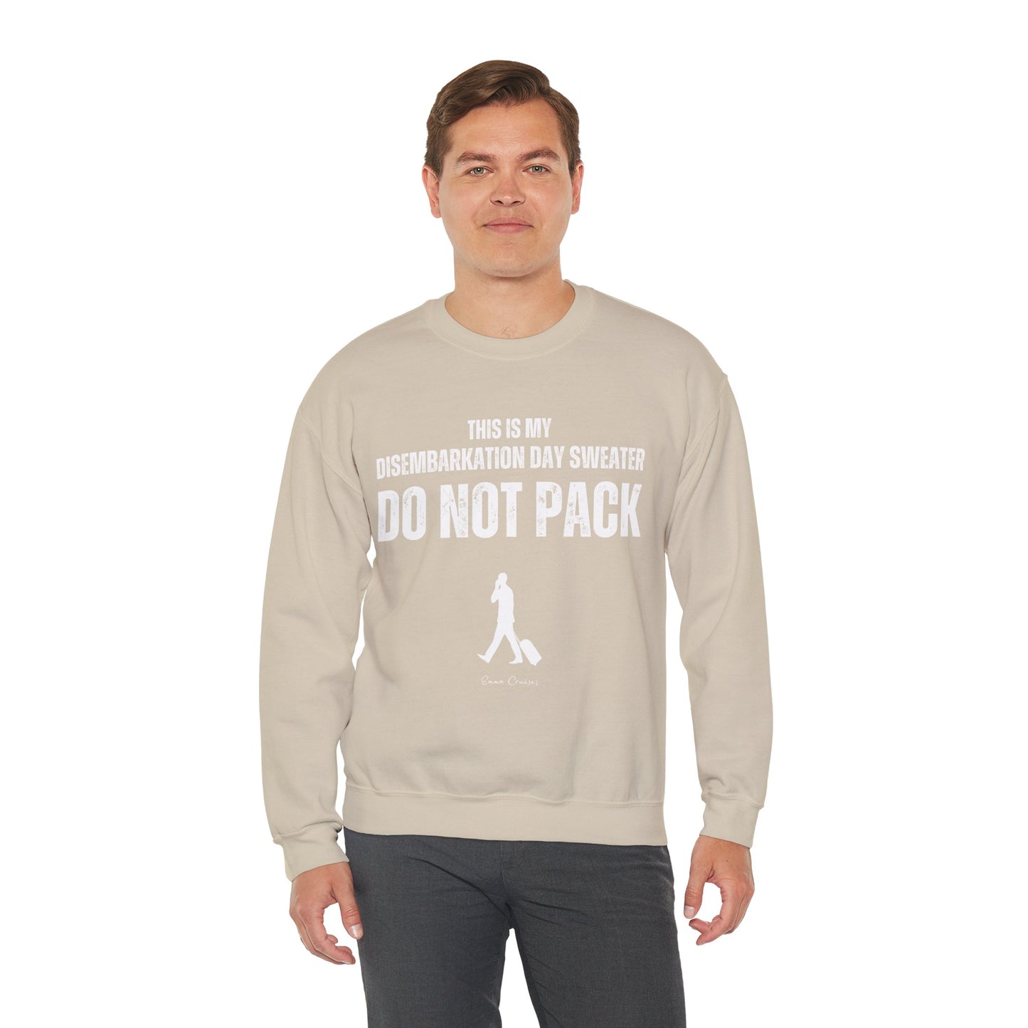 Dies ist mein Ausschiffungstag-Pullover – Unisex-Sweatshirt mit Rundhalsausschnitt
