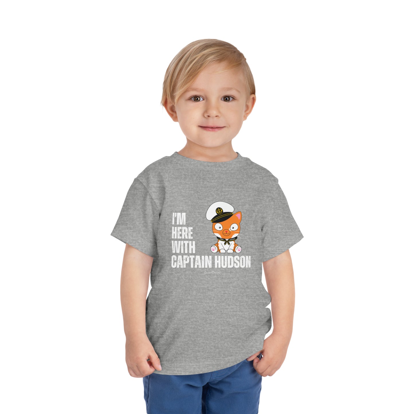 Ich bin mit Captain Hudson - Kleinkind-UNISEX-T-Shirt