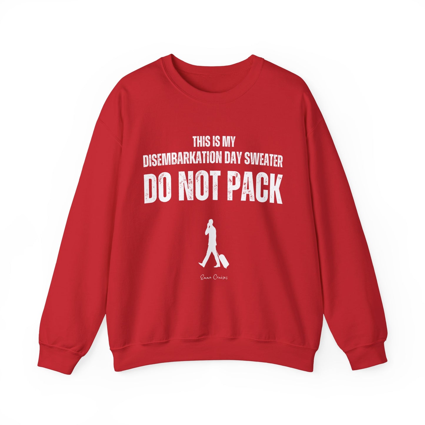 Dies ist mein Ausschiffungstag-Pullover – Unisex-Sweatshirt mit Rundhalsausschnitt