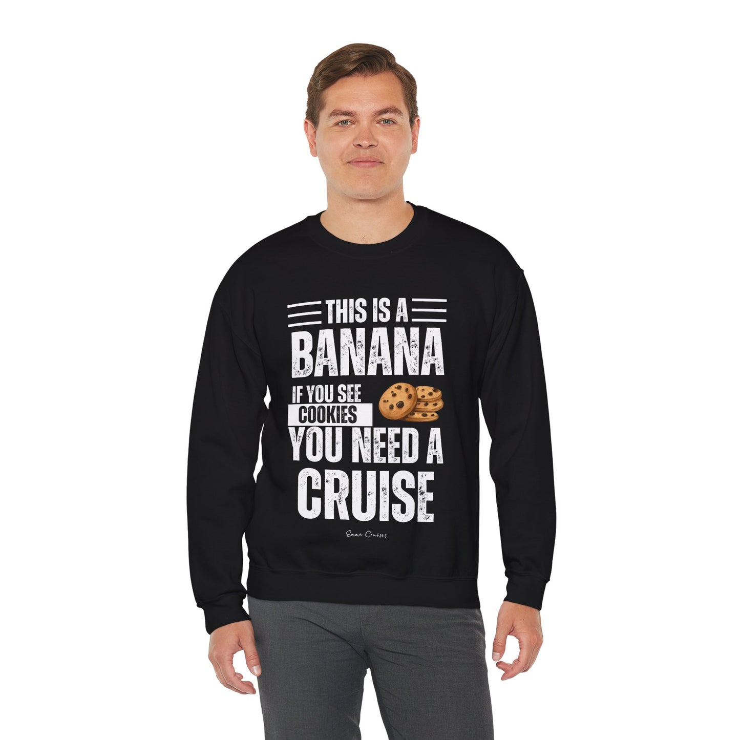 If You See a Cookie - UNISEX Crewneck Sweatshirt