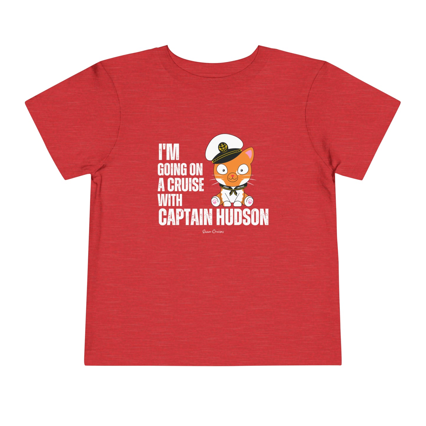 Ich gehe mit Captain Hudson auf eine Kreuzfahrt – Unisex-T-Shirt für Kleinkinder