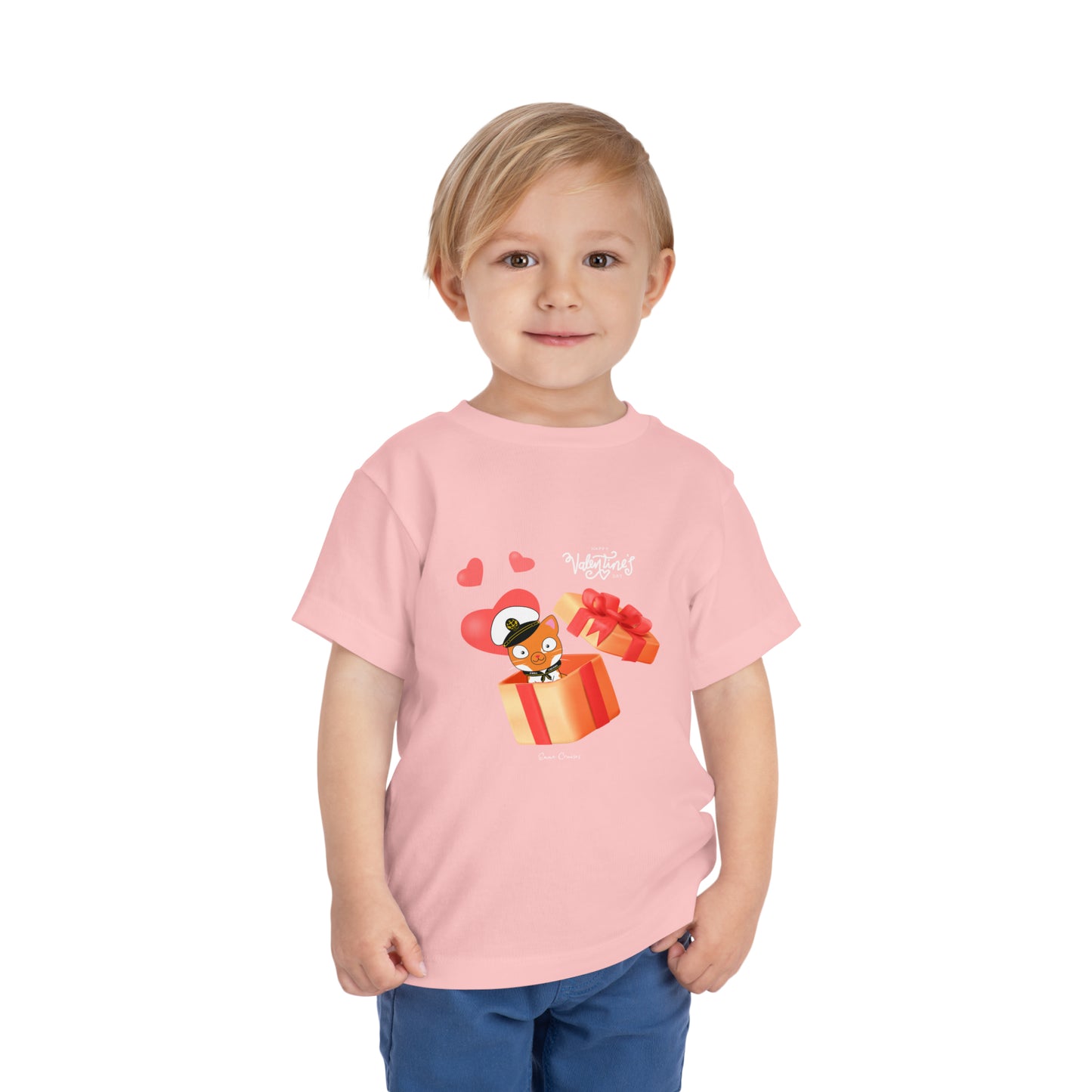 Valentine's Captain Hudson - Toddler UNISEX T-Shirt