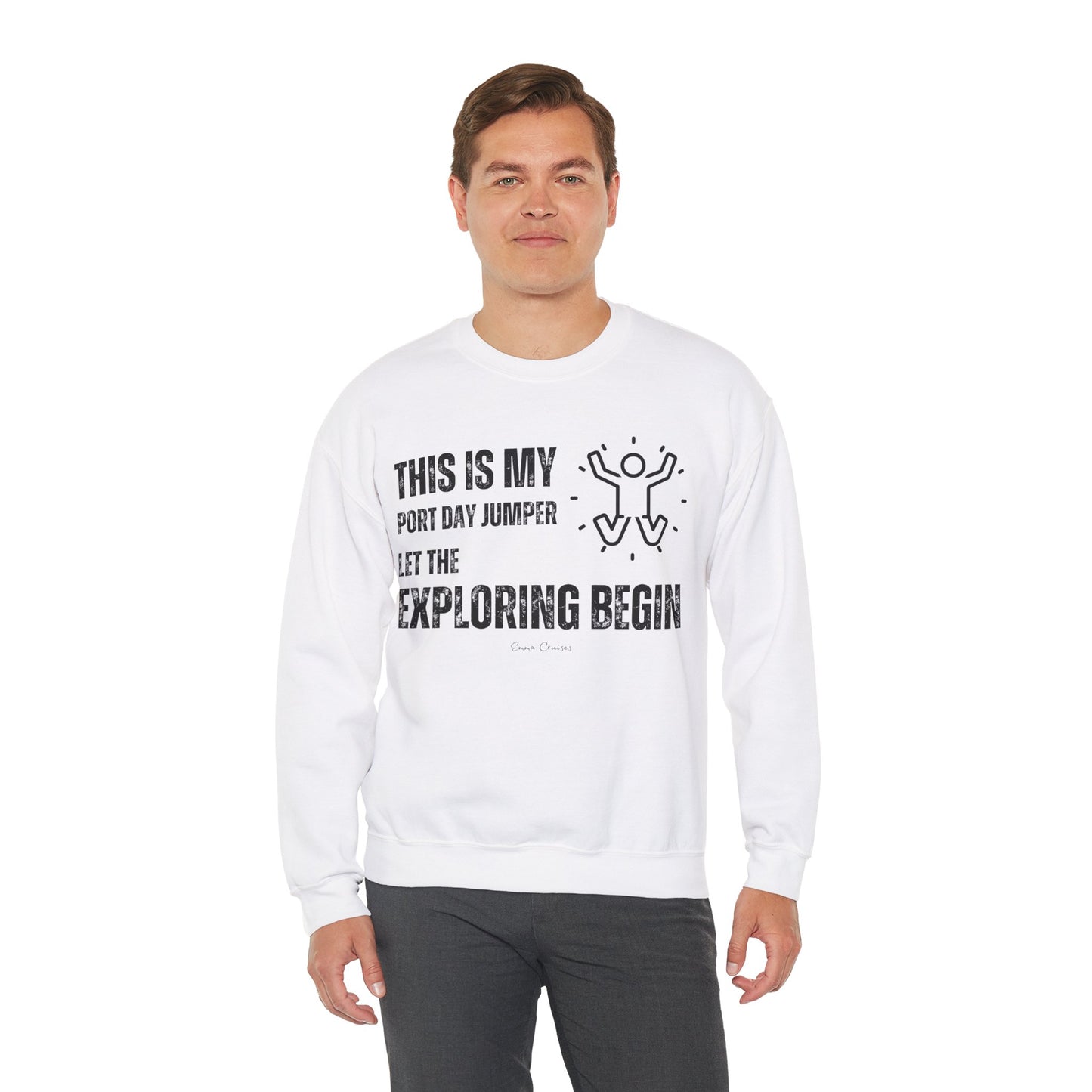 Dies ist mein Port Day Jumper – Unisex-Sweatshirt mit Rundhalsausschnitt
