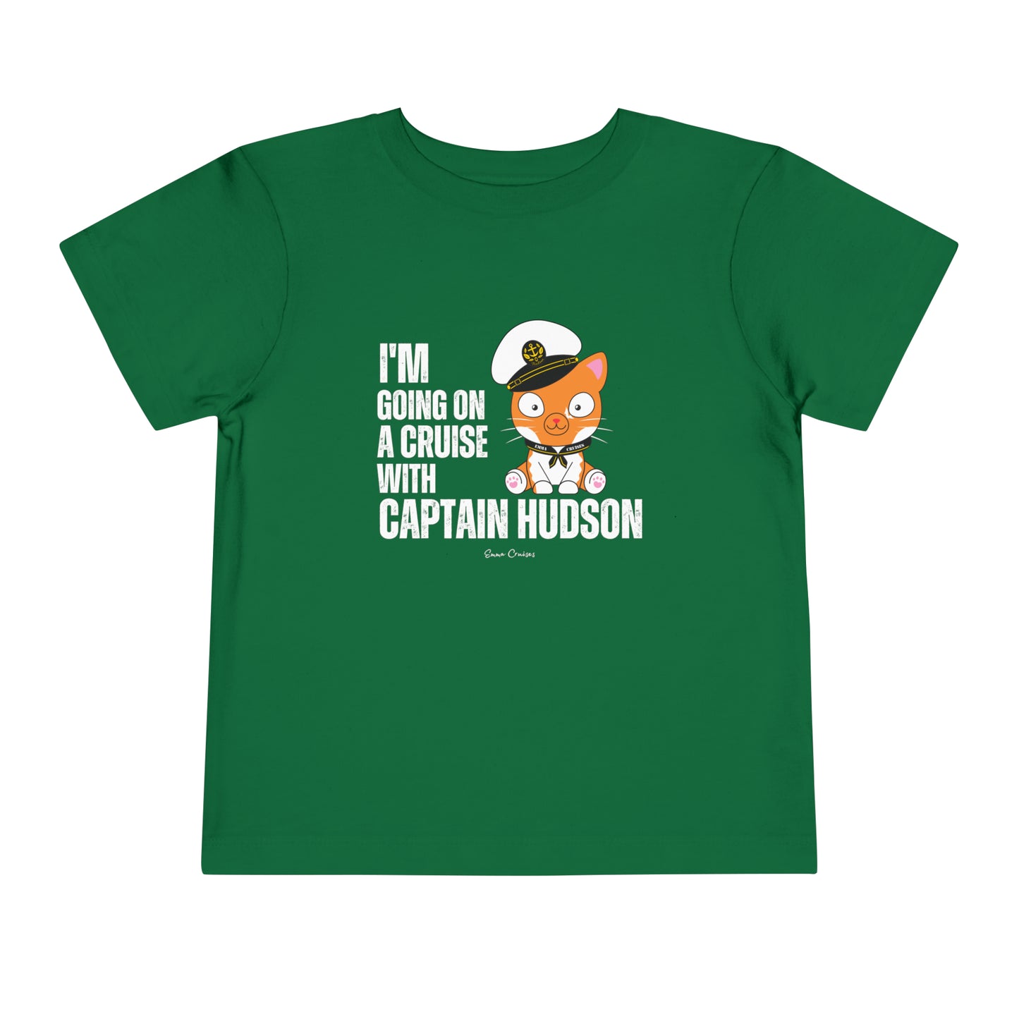 Ich gehe mit Captain Hudson auf eine Kreuzfahrt – Unisex-T-Shirt für Kleinkinder