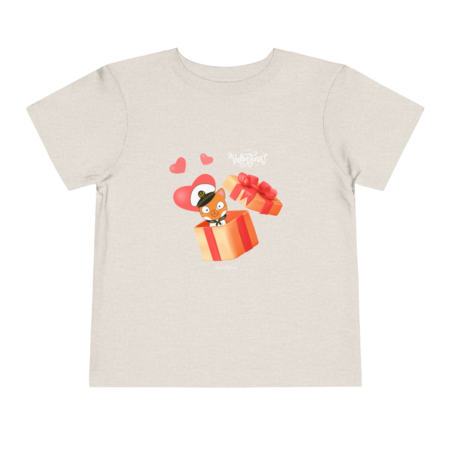 Valentine's Captain Hudson - Toddler UNISEX T-Shirt