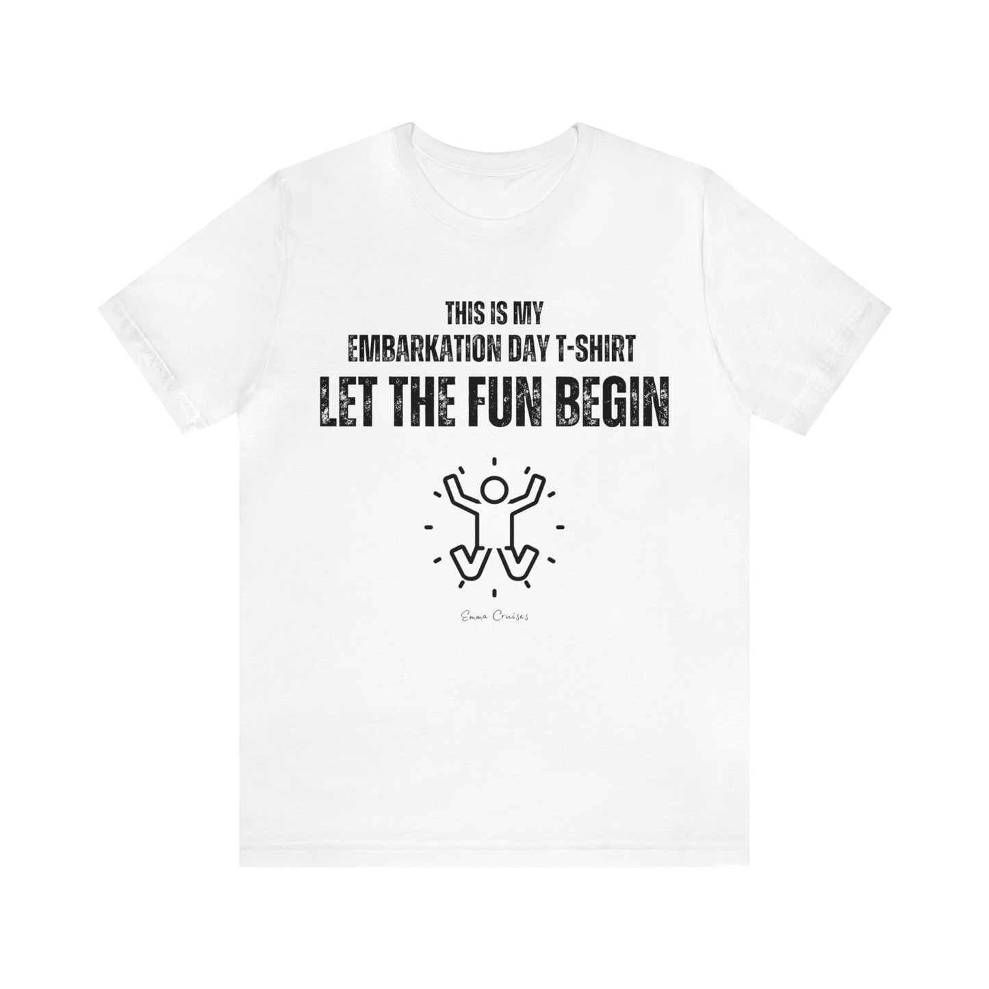 Dies ist mein Einschiffungstag-T-Shirt – Unisex-T-Shirt