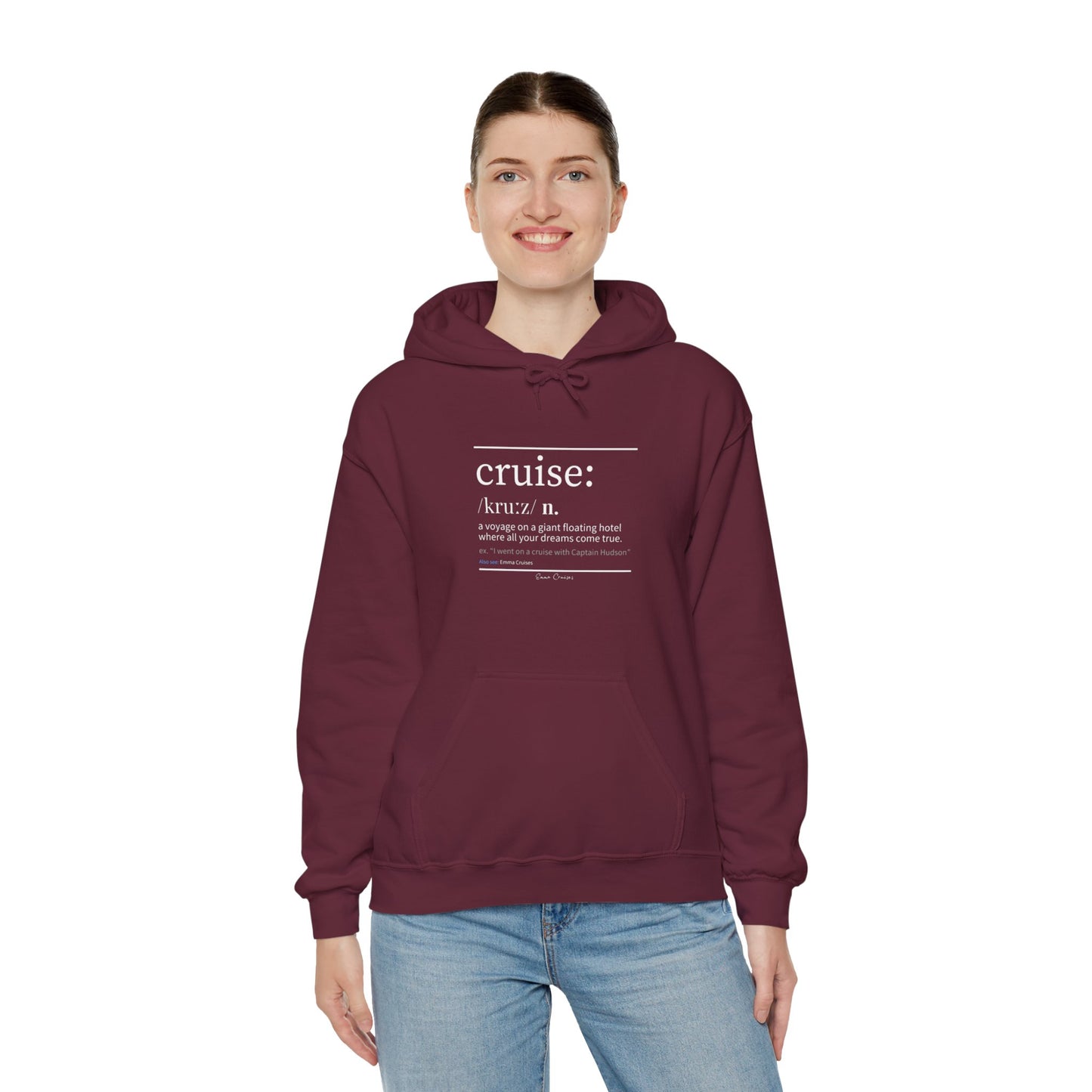 Cruise Definition - UNISEX Hoodie (UK)