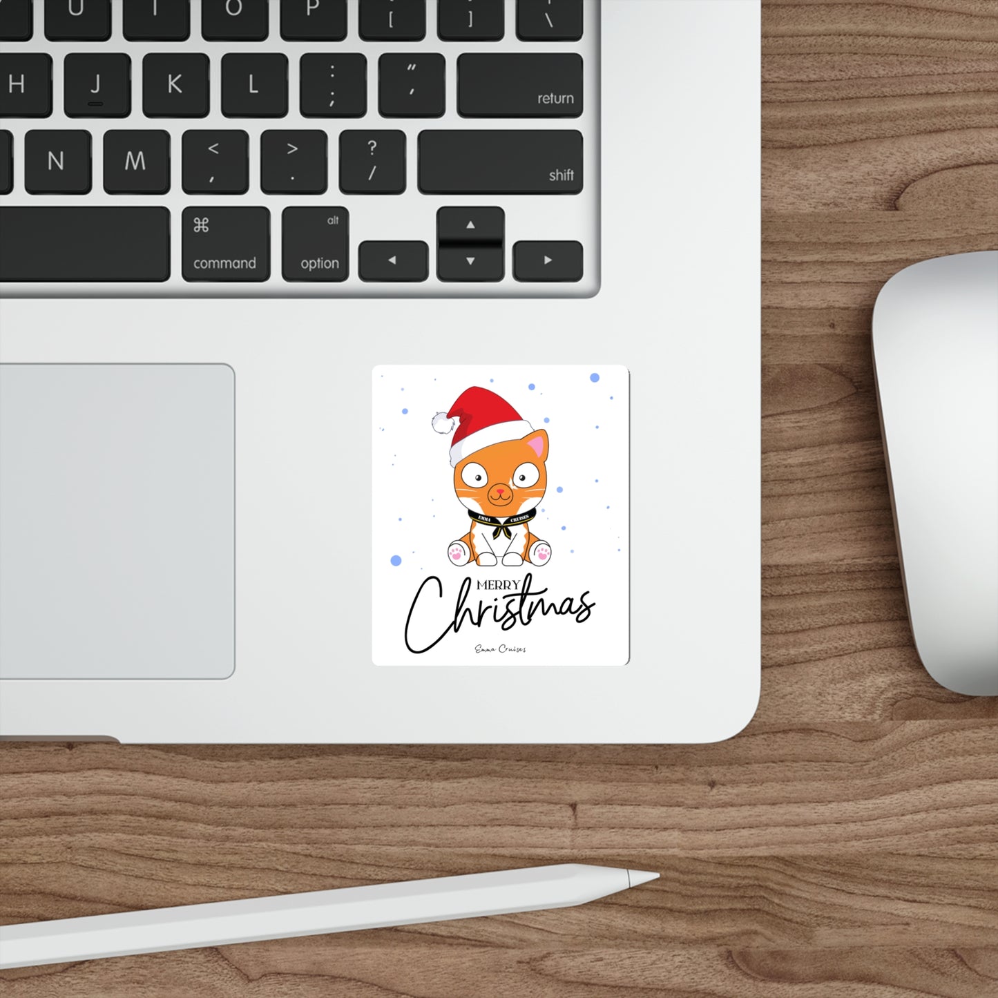 Merry Christmas - Die-Cut Sticker