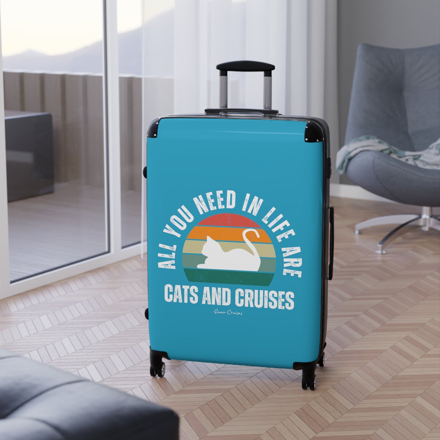Cats and Cruises - Suitcase