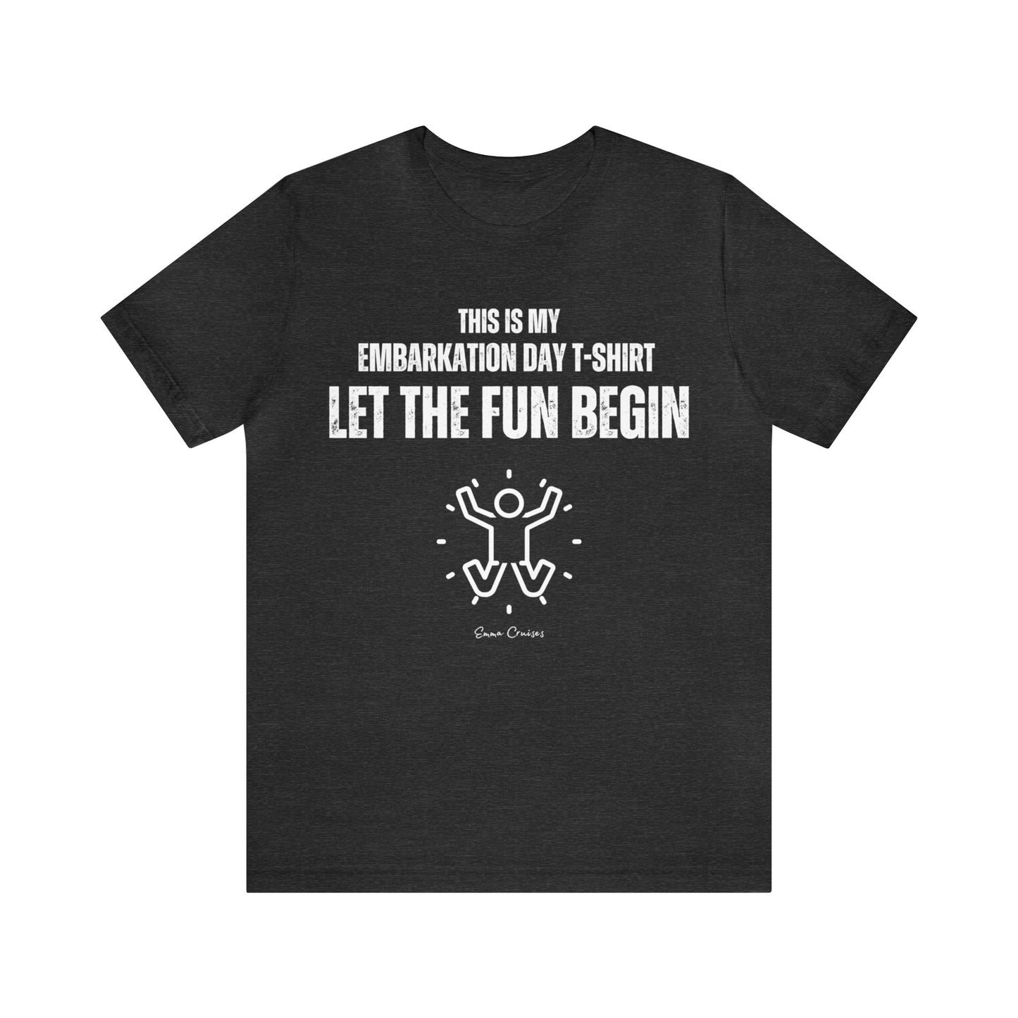 This is My Embarkation Day T-Shirt - UNISEX T-Shirt (UK)