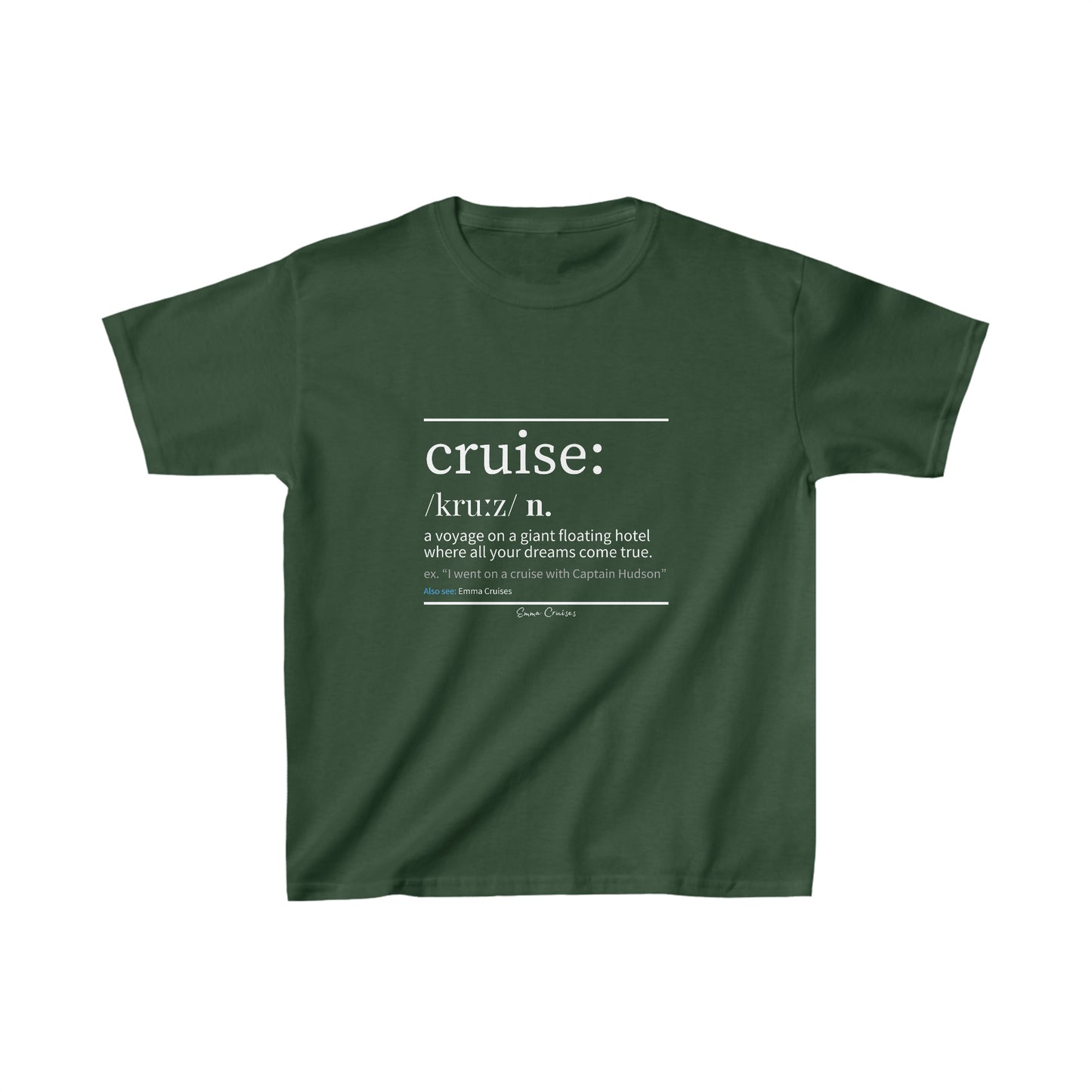 Cruise Definition - Kids UNISEX T-Shirt