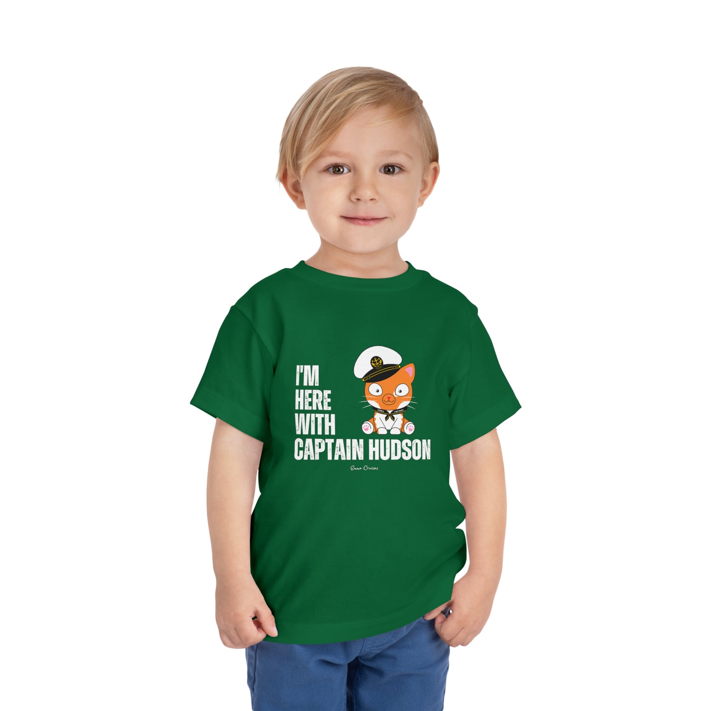 Ich bin mit Captain Hudson - Kleinkind-UNISEX-T-Shirt