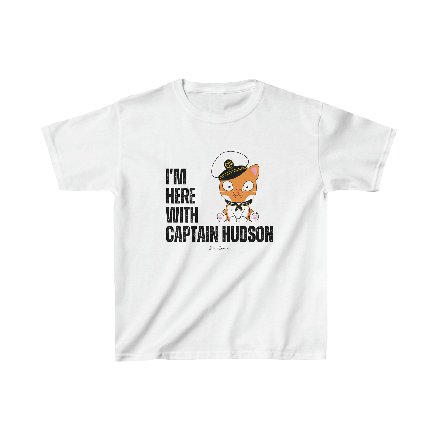 Ich bin mit Captain Hudson - Kinder-UNISEX-T-Shirt